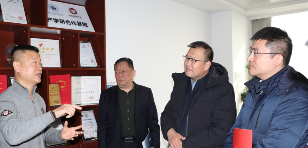 鄭州市發(fā)改委與高新區(qū)領導蒞臨眾安環(huán)保調(diào)研